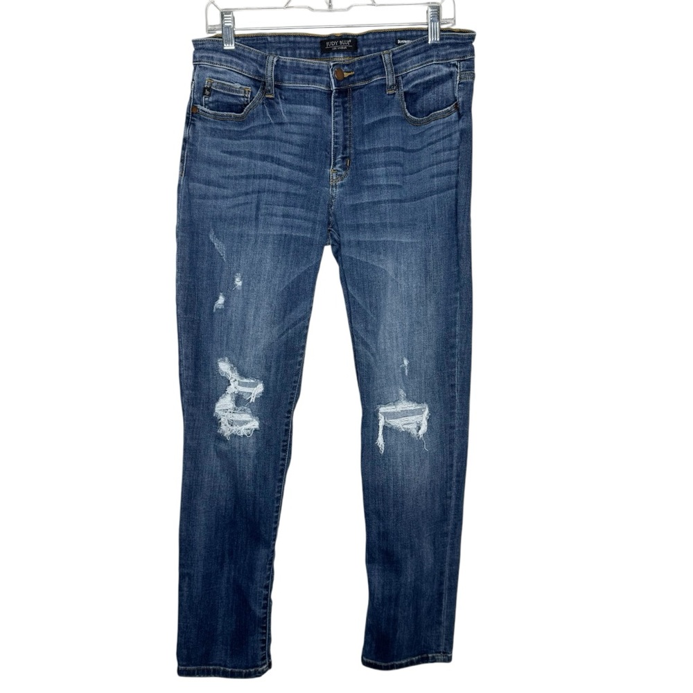 Judy Blue Medium Wash Boyfriend Jeans
